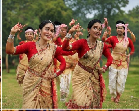 Bohag Bihu celebration