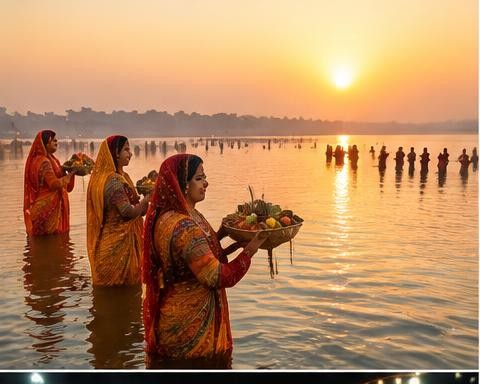 Chhath Puja celebration