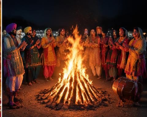 Lohri celebration
